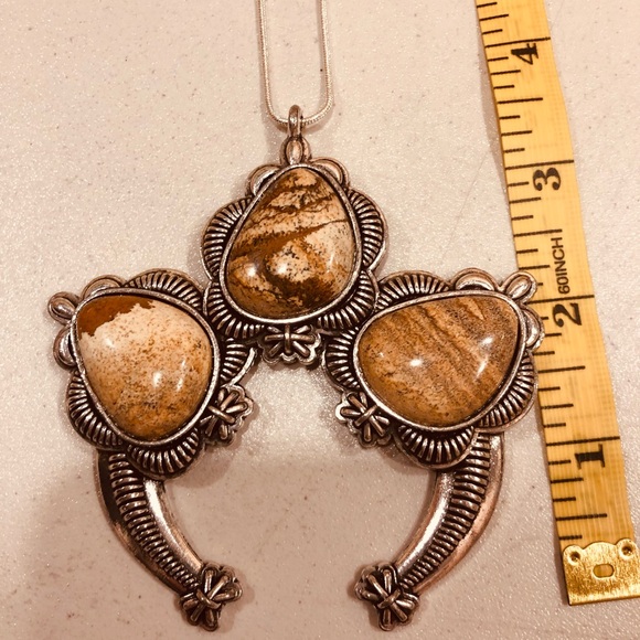 NAJA Picture Jasper Pendant - Picture 5 of 6